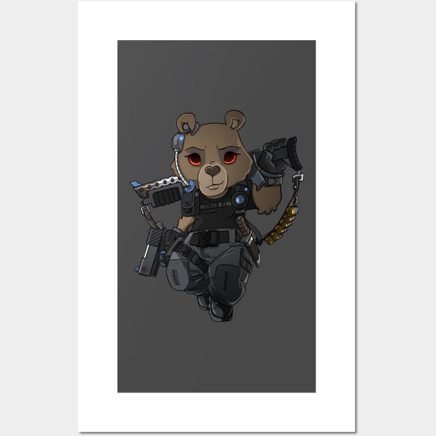 Tactical Teddies ® TTHQ Dionysia Wall Art by hiwez